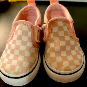 Pink vans toddler size 5